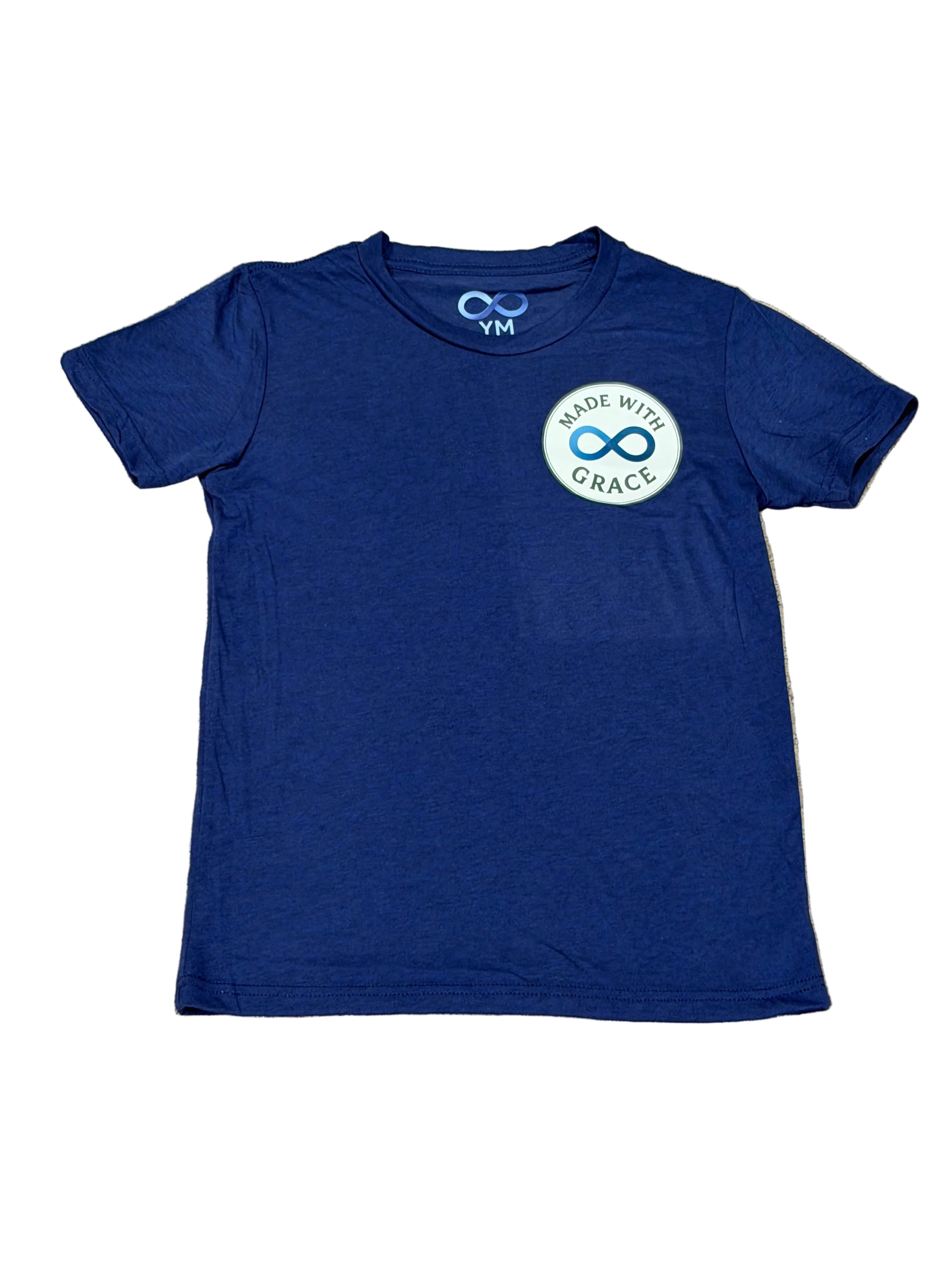 Made With Grace youth medium short sleeve tshirt