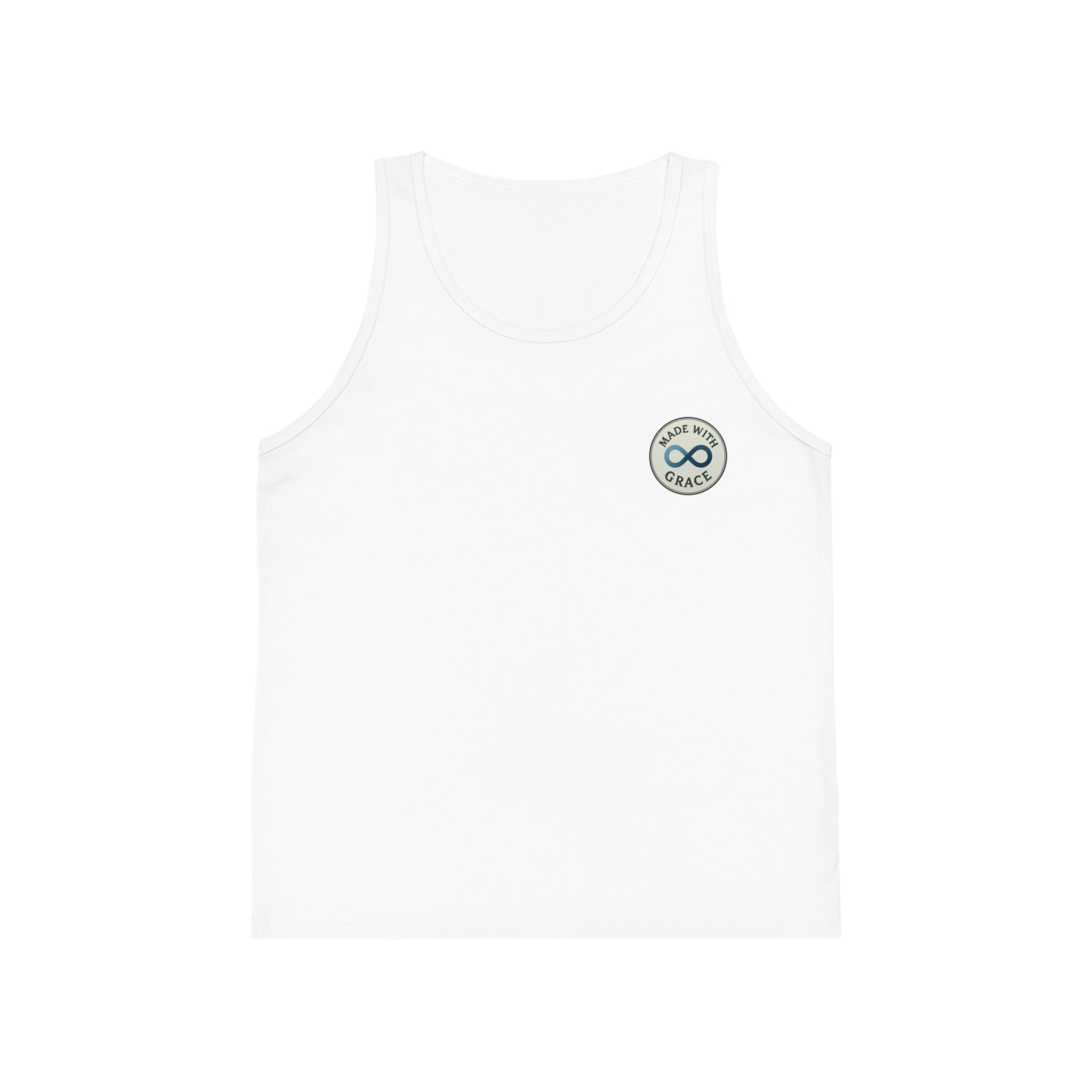 Kids' Infinity Badge Tank Top — Cute Casual Jersey Tank for Boys & Girls