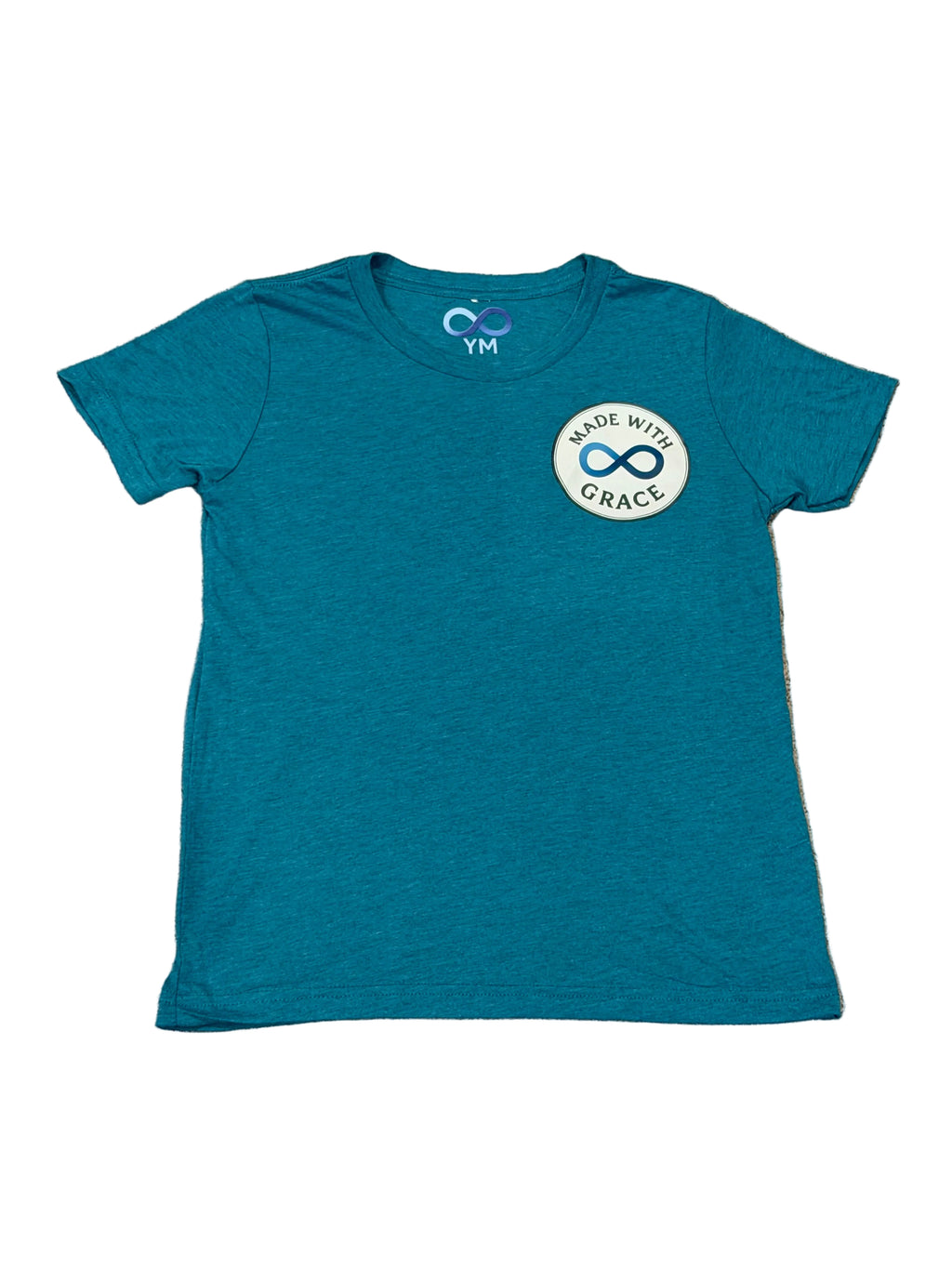 Made With Grace youth medium short sleeve tshirt