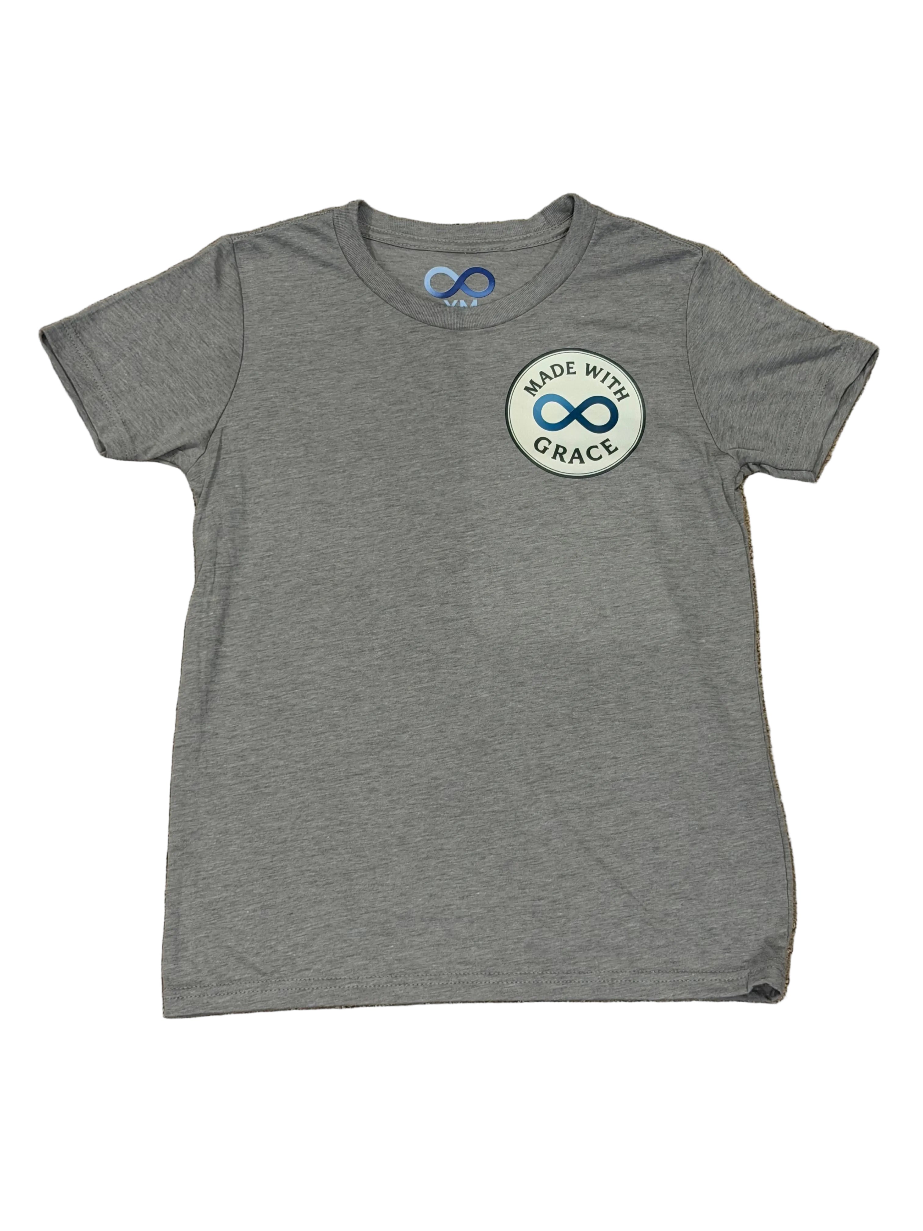 Made With Grace youth medium short sleeve tshirt