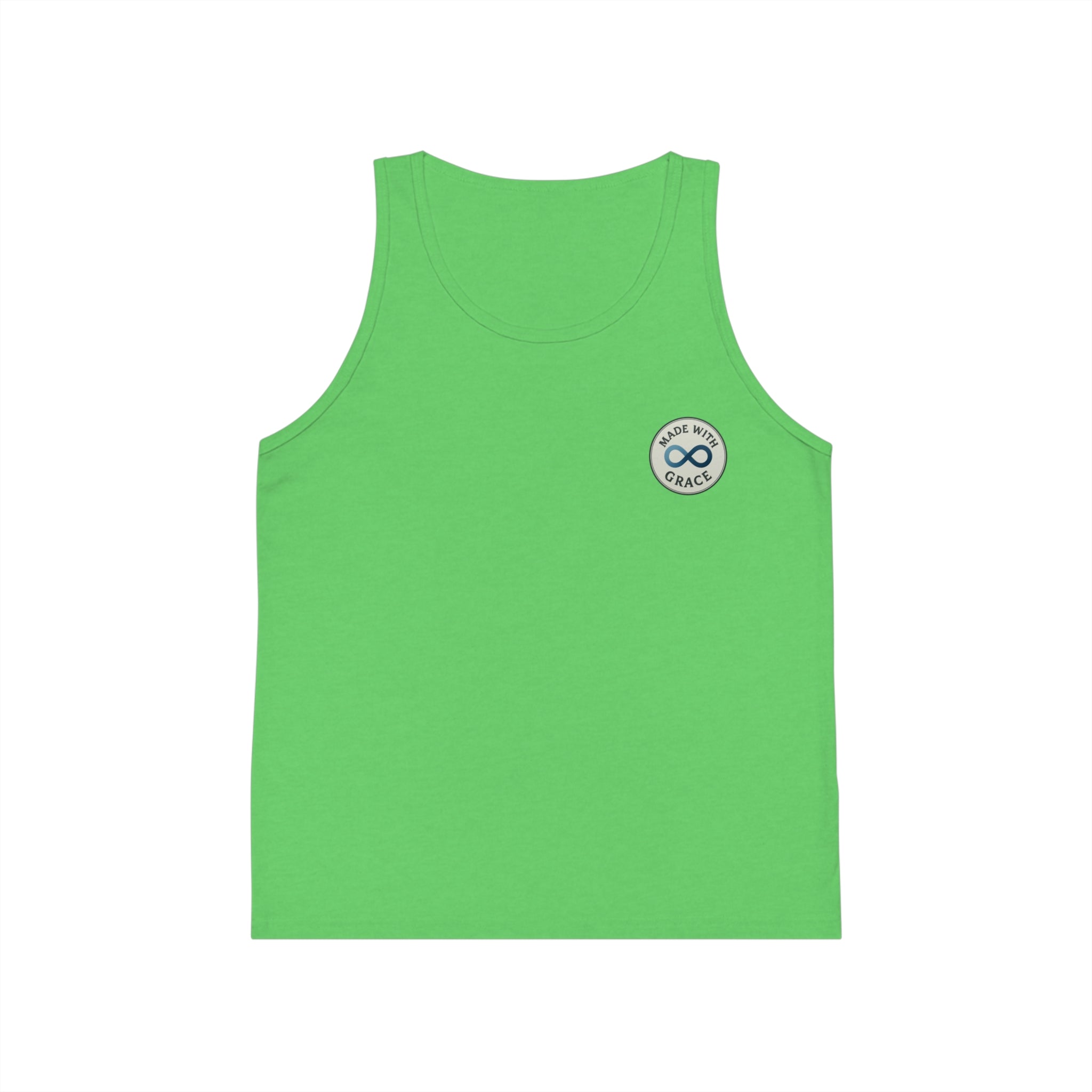 Kids' Infinity Badge Tank Top — Cute Casual Jersey Tank for Boys & Girls