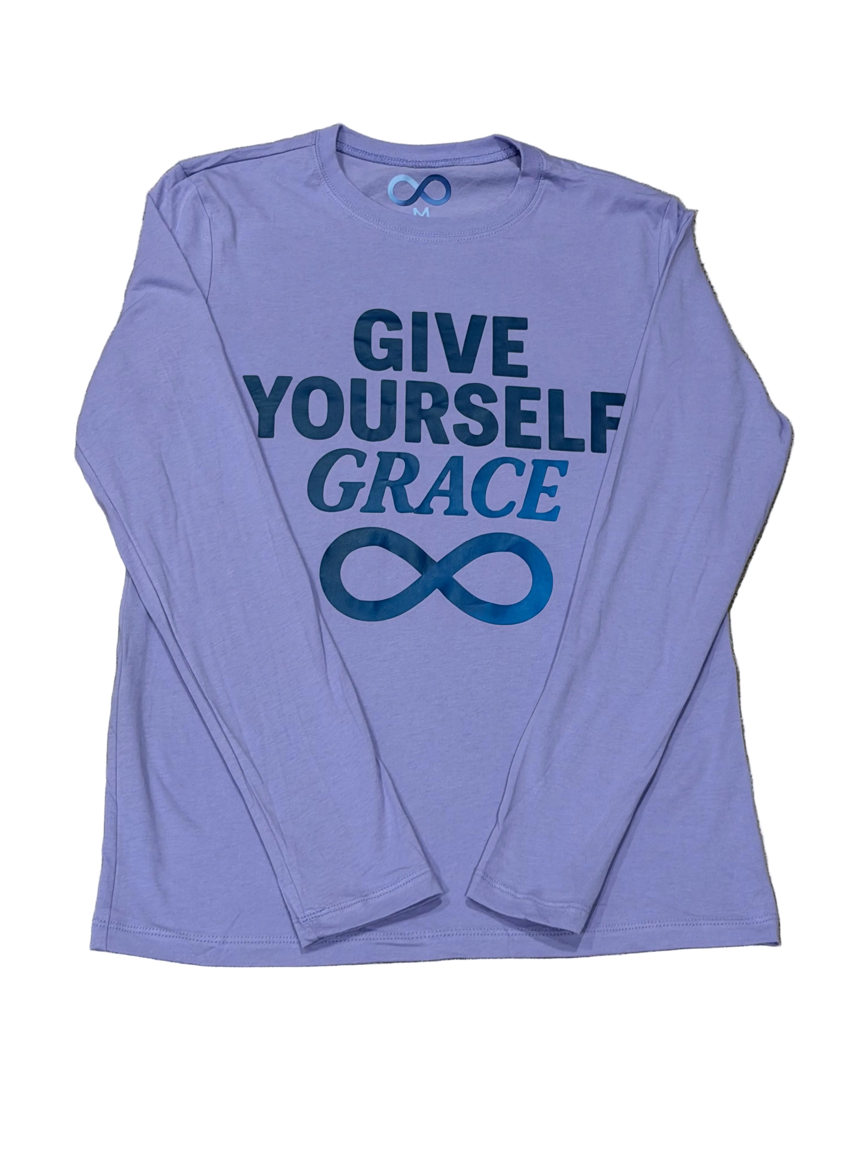 Give Yourself Grace long sleeve tshirts