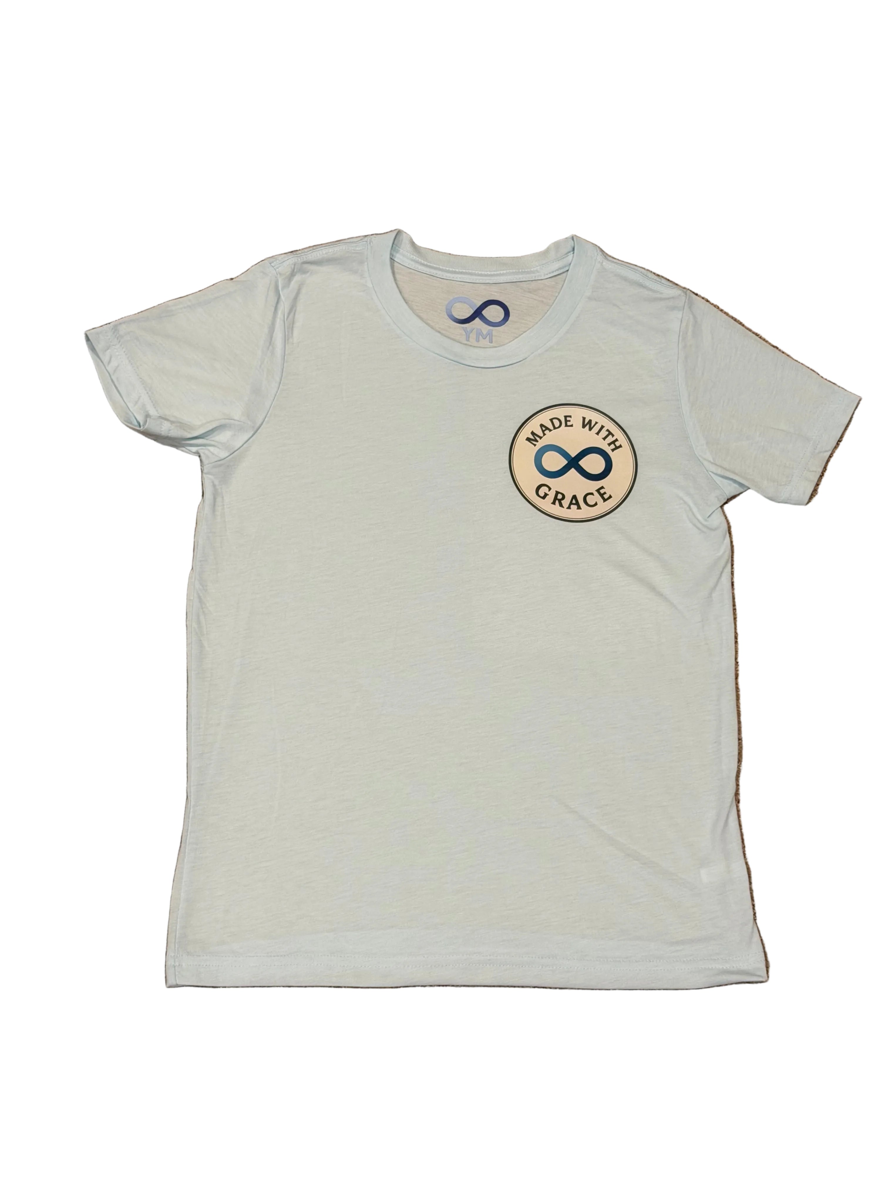 Made With Grace youth medium short sleeve tshirt