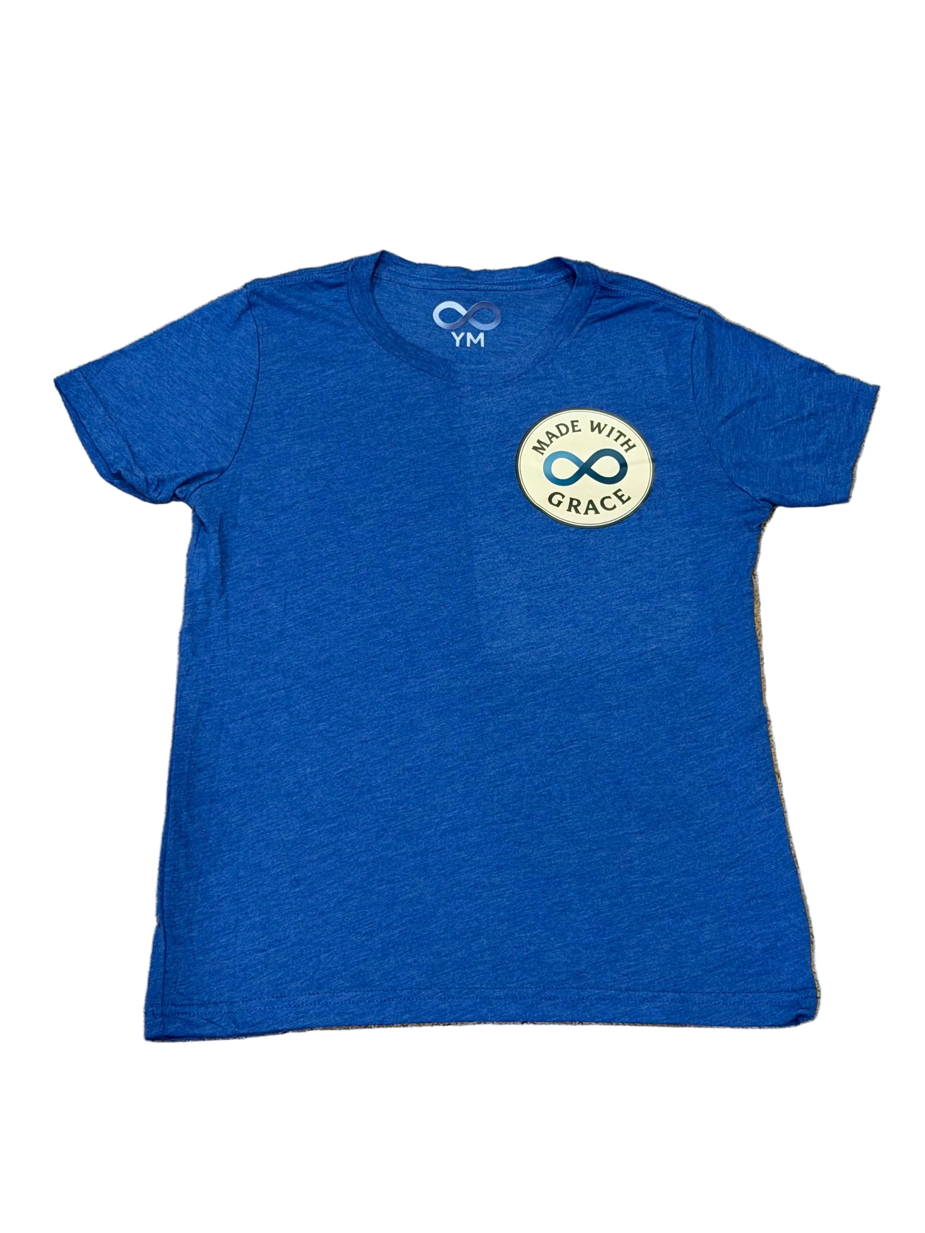 Made With Grace youth medium short sleeve tshirt